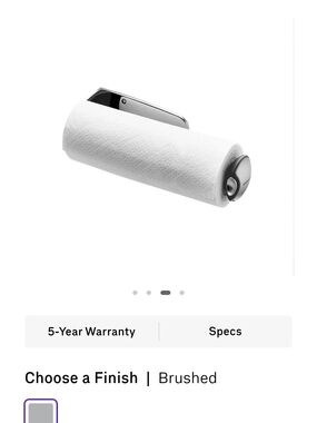 Simple Human Wall Mount Paper Towel Holder New In Box